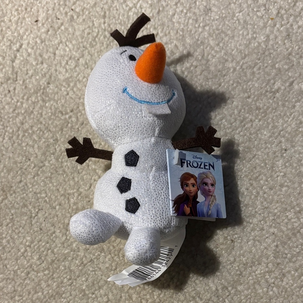 Disney Frozen Olaf Plush with Orange Nose